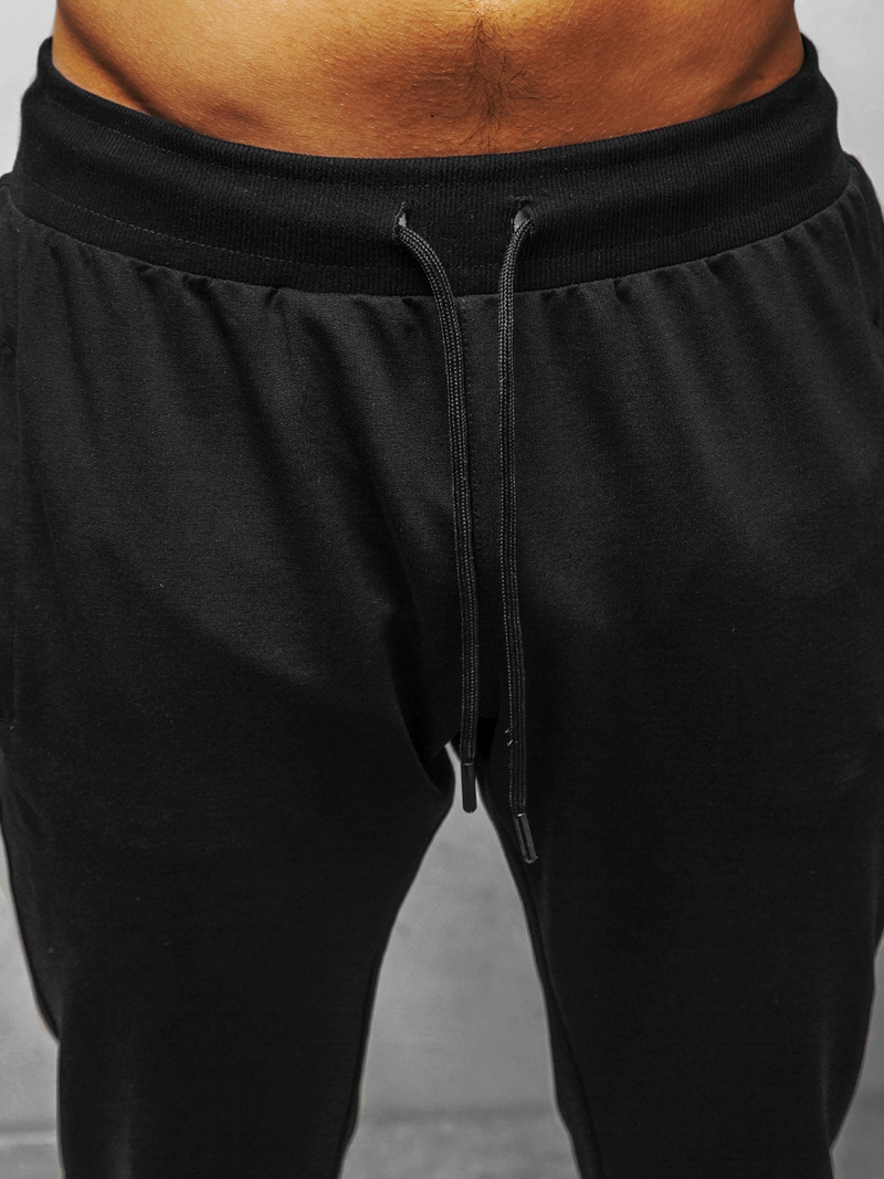 Штани спортивні чоловічі Чорнi B/18203022