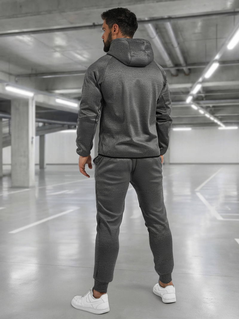 Komplet dresowy męski grafitowy OZONEE JS/8C1966/5