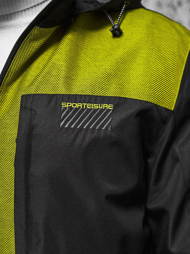 Kurtka męska przejściowa czarna OZONEE JS/22M311/392