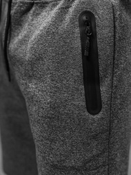 Spodenki dresowe męskie grafitowe OZONEE JS/8K935