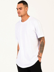 T-Shirt męski biały OZONEE MR/21576