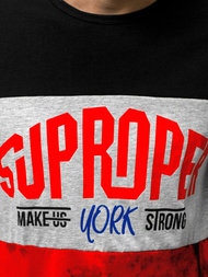 Футболка чоловіча Чорна OZONEE JS/KS1974