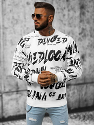 Bluza męska biała OZONEE JS/8B1107/1