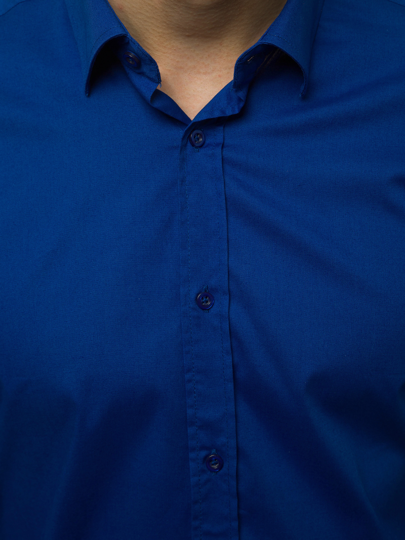 Сорочка чоловіча Кобальтова OZONEE EP/K04Z