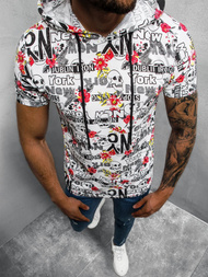 T-Shirt męski z nadrukiem kolorowy OZONEE O/BL206Z