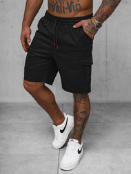 Шорти Чоловічі Чорнi OZONEE JS/8K218/3