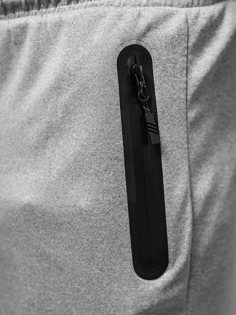 Spodenki dresowe męskie szare OZONEE JS/8K929