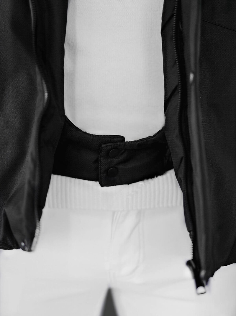 Kurtka zimowa męska czarno-szara OZONEE JS/91M9903/92