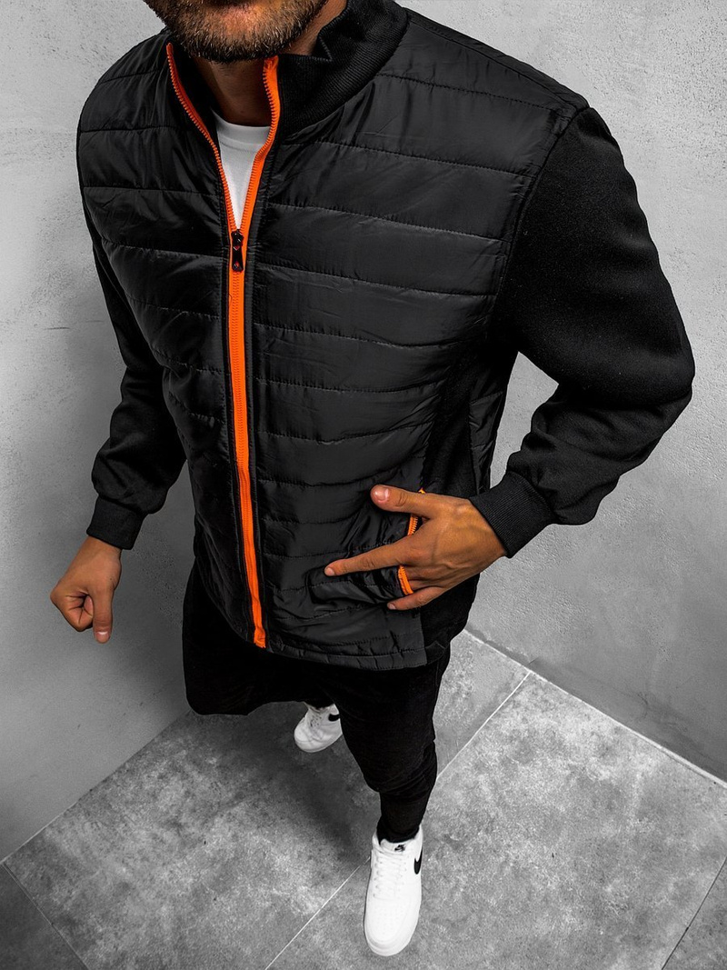 Куртка чоловіча Чорна OZONEE JS/TY16Z