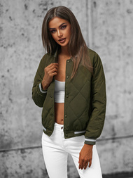 Куртка жіноча Зелена OZONEE JS/16M9070/136
