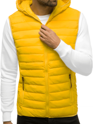 Безрукавка чоловіча Жовта OZONEE JS/HDL88002