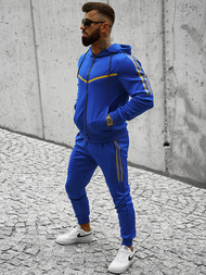 Чоловічий спортивний комплект cинiй OZONEE JS/C8117