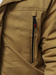 Kurtka zimowa męska camelowa OZONEE JS/5M3123/84