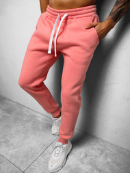 Spodnie dresowe męskie jasno-różowe OZONEE O/12110Z