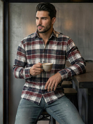 Cорочка чоловіча Бордова OZONEE V/V174Z