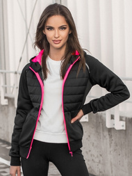 Куртка жіноча Чорна OZONEE JS/KSW4009Z