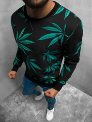 Толстовка чоловіча Чорна OZONEE O/BZ1103Z