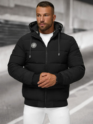 Куртка зимова чоловіча чорна OZONEE JS/31M5026/392