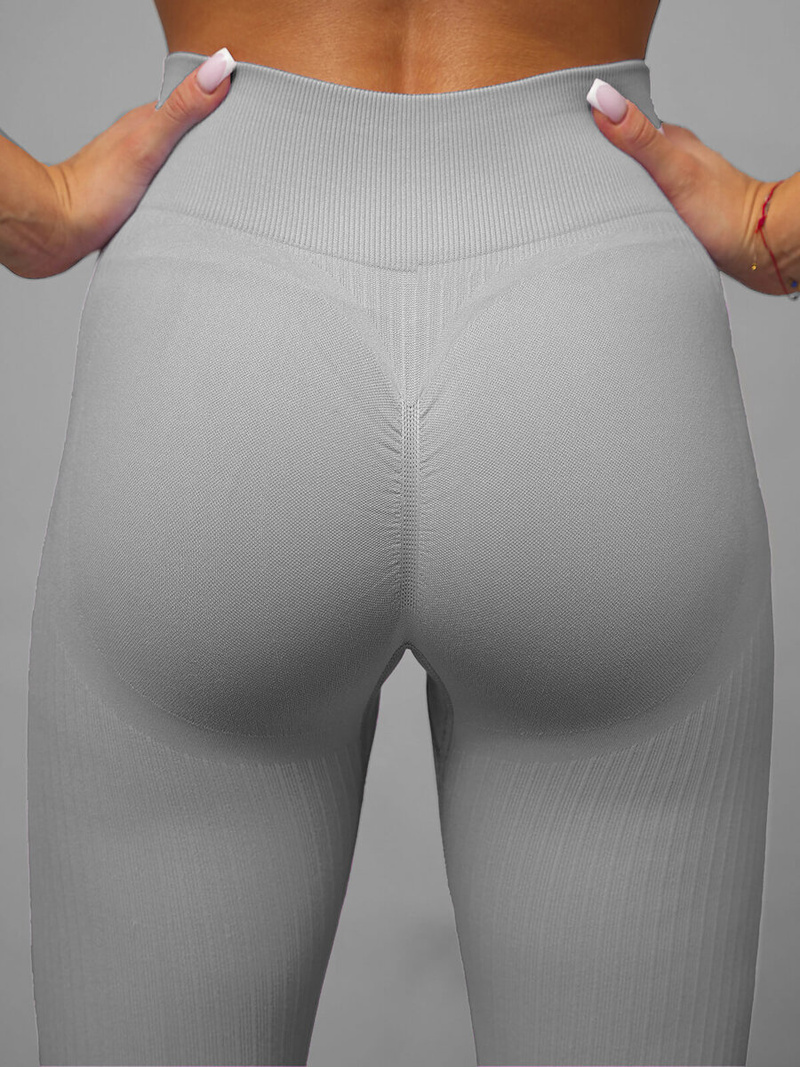 Жіночий спортивний костюм з двох частин ciрий OZONEE O/SY2317