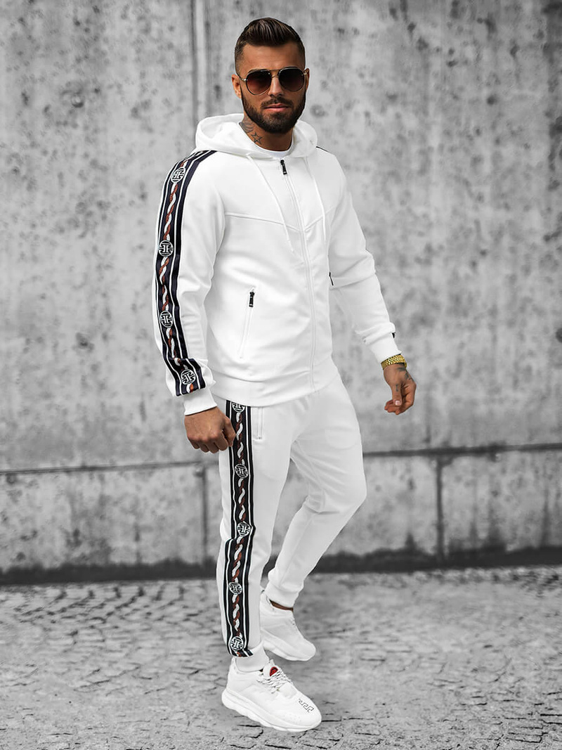 Чоловічий спортивний комплект Бiлий OZONEE O/3A167