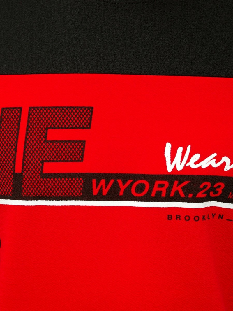 T-Shirt męski czerwony OZONEE JS/SS11002