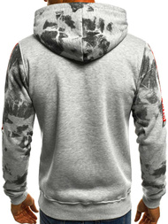 Bluza męska szara OZONEE JS/DD210Z