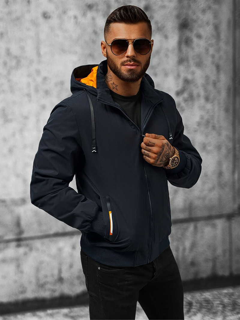 Куртка чоловіча tемно-cиня OZONEE JS/84M3016/215