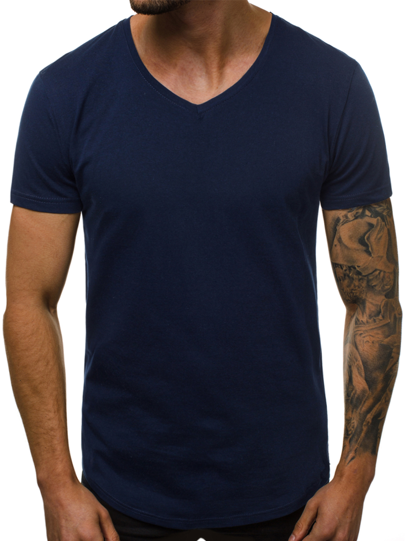 Футболка чоловіча Темно-Синя OZONEE O/2309