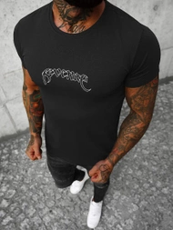 Футболка чоловіча Чорна OZONEE O/T108/3