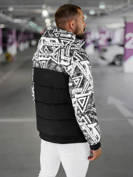 Kurtka zimowa męska czarna OZONEE JS/31M5025/392Z