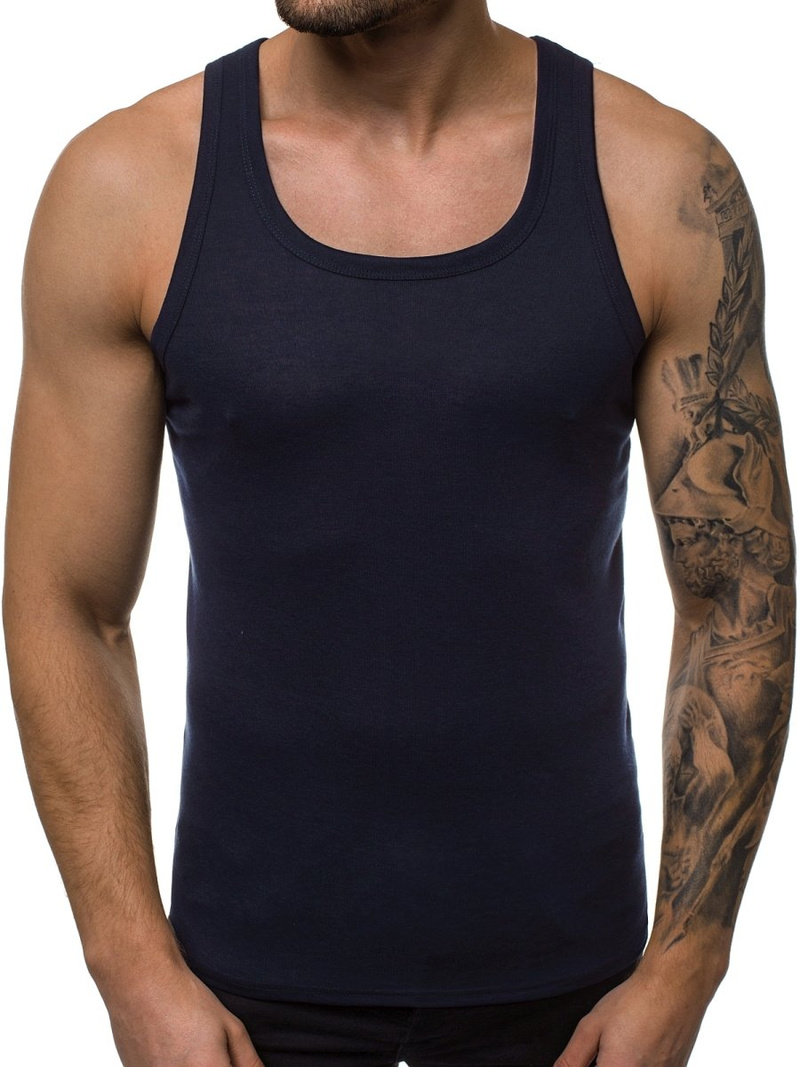 Майка чоловіча Темно-Синя OZONEE JS/NB001