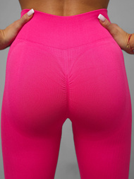 Komplet sportowy dwuczęściowy damski różowy OZONEE O/SY2317