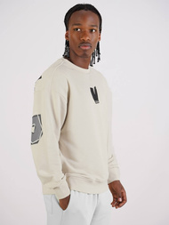 Bluza oversize beżowa OZONEE O/SWE23034Z