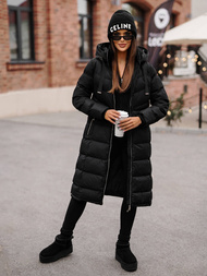 Куртка жіноча чорна OZONEE JS/M736/392Z