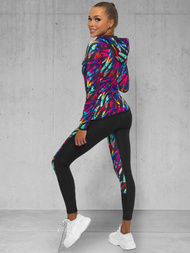 Жіночий спортивний костюм з двох частин Кольоровий OZONEE O/MS011Z