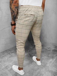 Чоловічі штани чиносбежеві OZONEE DJ/2278/22