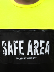 Bluza męska żółto-neonowa OZONEE MACH/2121