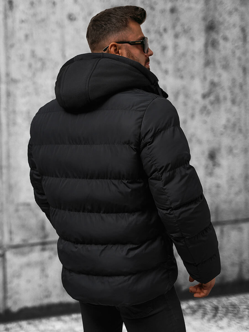 Куртка чоловіча Чорна OZONEE JS/27M8112/392