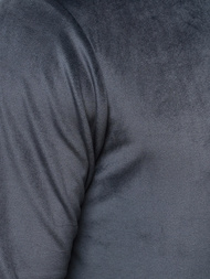 Komplet dresowy męski welurowy granatowy OZONEE O/12131