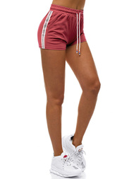 Spodenki dresowe damskie różowe OZONEE JS/1023/B17/B