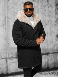 Kurtka zimowa męska czarna OZONEE JS/22M315/392