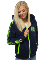 Жіноча Толстовка Сапфірова OZONEE JS/KSW3012