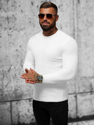 Светр чоловічій Біла OZONEE O/ZZ190157