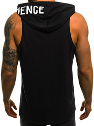 Майка чоловіча Чорна OZONEE O/2537