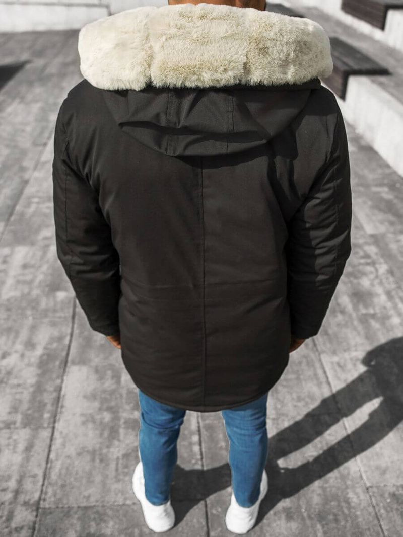 Куртка зимова чоловіча Чорна OZONEE JS/22M119/1