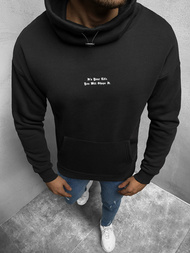 Bluza męska oversize czarna OZONEE B/20402106Z