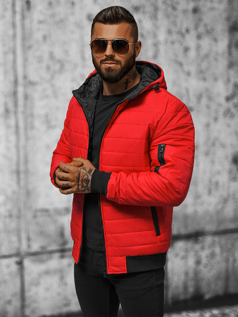 Куртка чоловіча Червона OZONEE JS/MY13Z