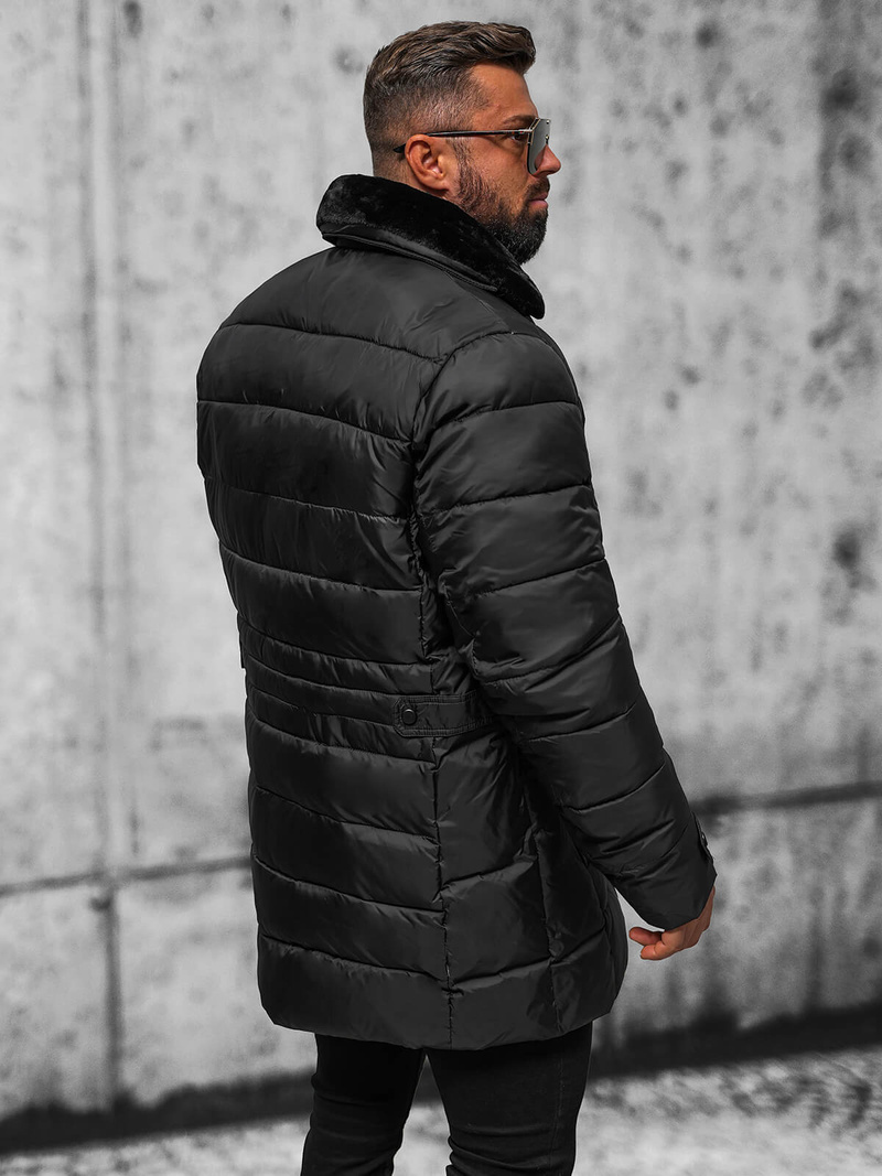 Куртка Чоловіча Чорна OZONEE JS/22M63/392