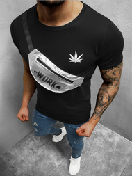 Футболка чоловіча Чорний OZONEE O/HM580