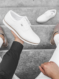 Buty męskie białe t/682
